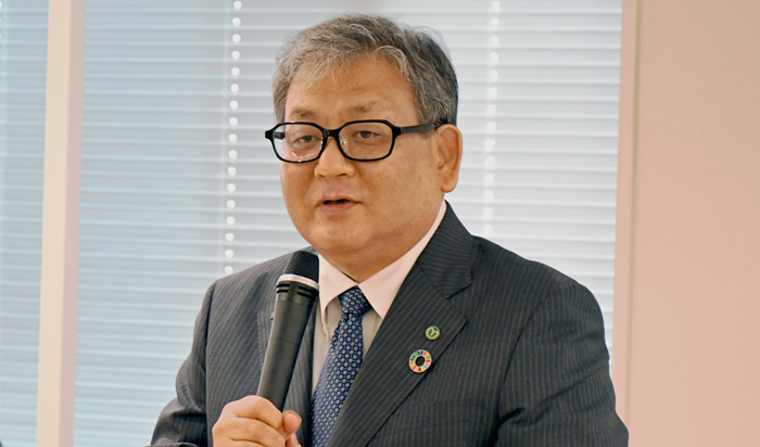 谷澤幸生・山口大学長