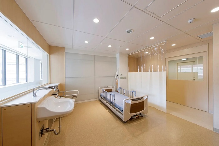 小児病棟の無菌病室
