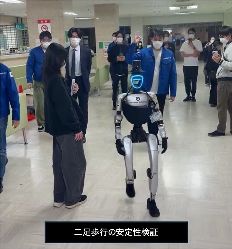 二足歩行の検証