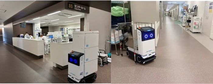 デモ走行の様子