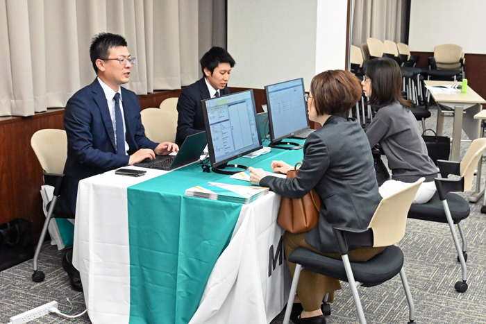 ウィーメックスのブース