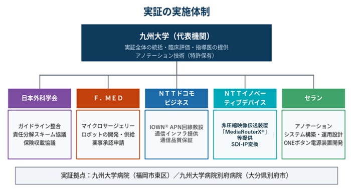 実証の実施体制